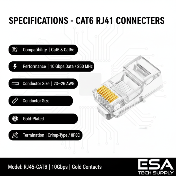 Cat6 RJ45 – Esa Tech Supply